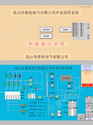 中水回用系统编程界面